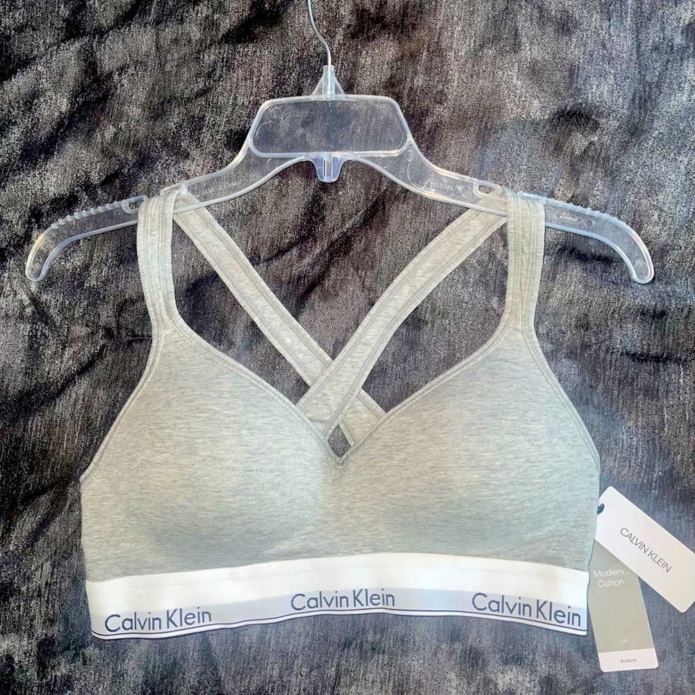 Calvin Klein modern cotton lift bralette